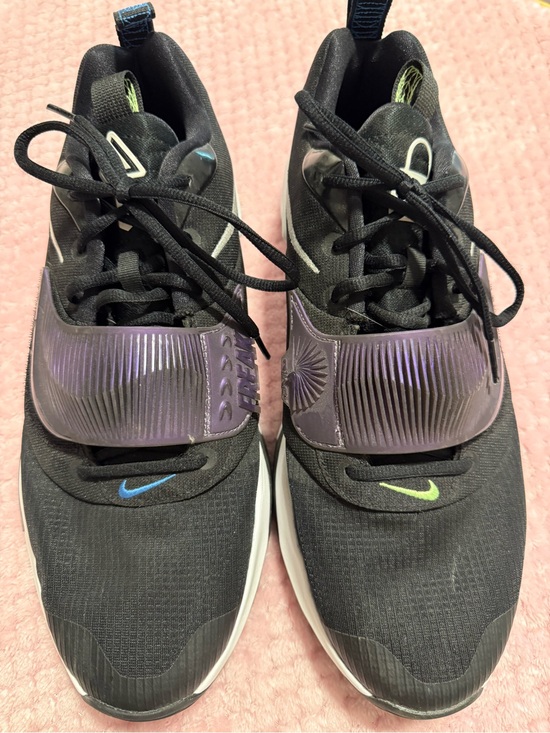 Nike Other - Nike Black Sneakers with Blue Accents